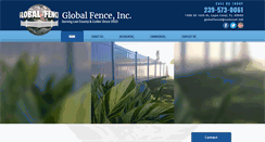 Desktop Screenshot of globalfenceinc.com